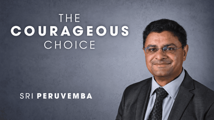 Podcast Cover Of Episode 34 - Sri Peruvemba